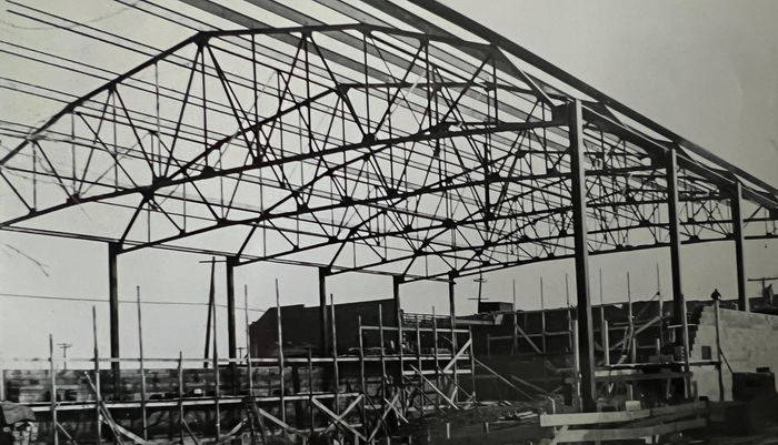 Motor City Theatre - Motor City Theatre Steelwork - Al Johnson 1939 (newer photo)